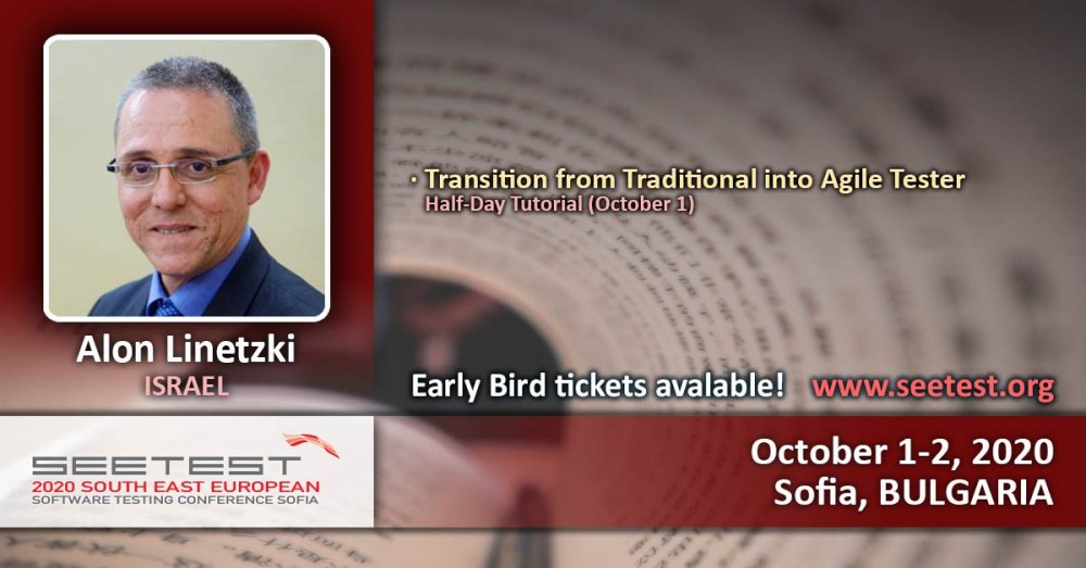 Our next speaker - Alon Linetzki!