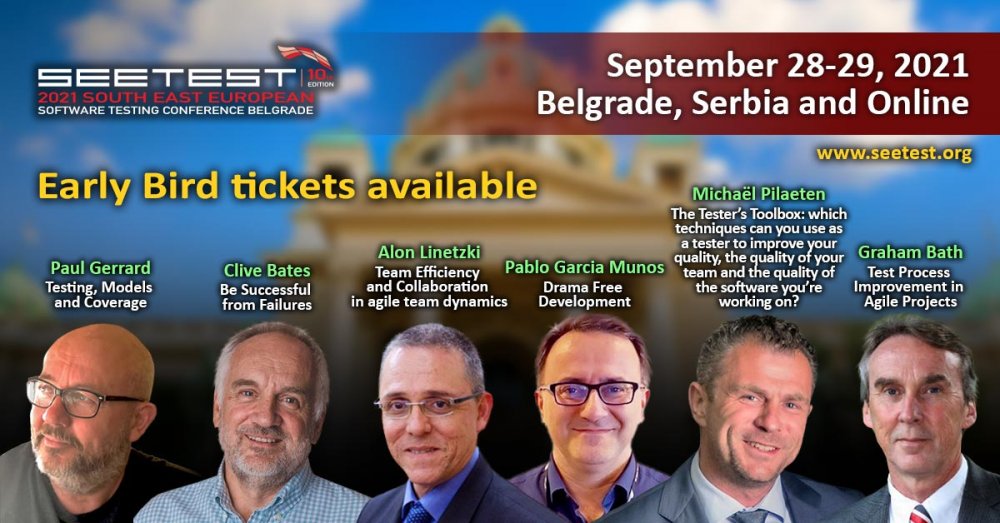 Tutorial Speakers at SEETEST 2021