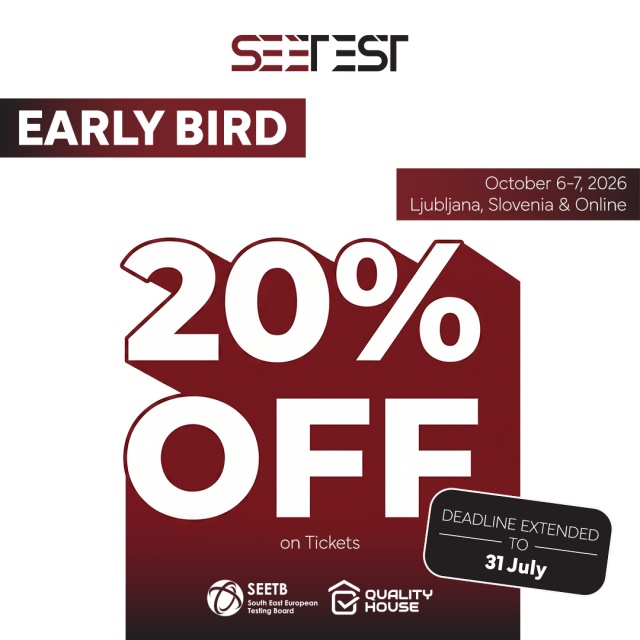 SEETEST 2026 Early Bird Deadline Extended to July 31!